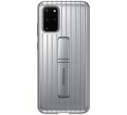 Samsung Protective Standing Cover pre Samsung Galaxy S20+, strieborná