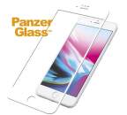 PanzeGlass tvrdené sklo pre iPhone 8/7/6/6s, biela