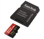 SanDisk Extreme Pro microSDXC 256 GB 170 MB/s A2 C10 V30 UHS-I U3 + Adaptér