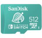 SanDisk micro SDXC 512GB pre Nintendo Switch