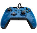 PDP Wired Controller (Blue Camo) modrý