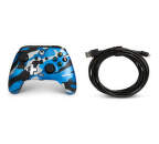 PowerA Enhanced Wired Controller pre Xbox SeriesOne - Metallic Blue Camo (2)
