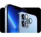 Tempered Glass Protector zafírové sklo pre kameru Apple iPhone 13 Pro/13 Pro Max 0.3 karátové modré