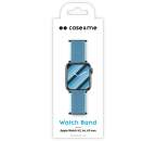 Case & Me nylonový remienok pre Apple Watch 42/44/45 mm modrý