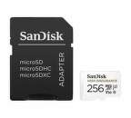 SanDisk microSDXC High Endurance Video 256 GB UHS-I U3 V30 + SD adaptér (3)