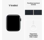 Apple Watch SE 2023 GPS + Cellular 44 mm temne atramentový hliník (4)
