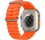 Apple Watch Ultra 2 titán oranžový oceánsky remienok (3)