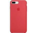 Apple silikónové puzdro pre iPhone 8+/7+, červená
