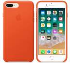 Apple kožené puzdro pre iPhone 7+/ 8+, oranžová