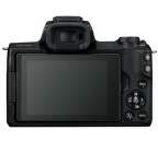 Canon EOS M50 čierna + EF-M 15-45mm IS STM + EF 50mm STM