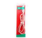 Omega Lightning - USB kábel 1,8A 1m, ružová