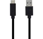 Mobilne USB-C kábel 3A 1m, čierna