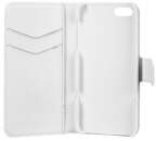 XQISIT Slim Wallet puzdro pre iPhone SE/5S/5, biela