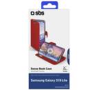 SBS Book Sense puzdro pre Samsung Galaxy S10e, červená