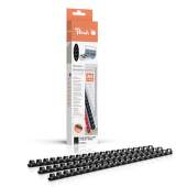 Peach R-PB412-02 A4 12 mm 25 ks čierne hrebene na viazanie