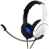 PDP Gaming LVL 40 - PS4/PS5 biely
