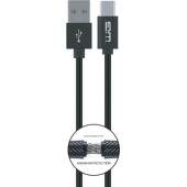 Winner dátový kábel USB-C 1 m 3 A čierny