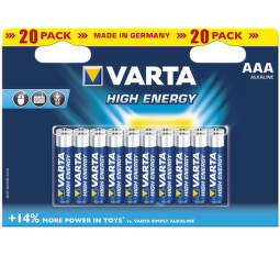 VARTA High Energy 20ks AAA