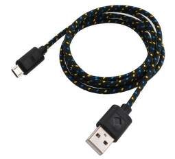 Mobilnet USB/Micro USB kábel 1 m, čierna