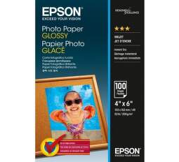 Epson Photo Paper Glossy 10x15cm 100 listov