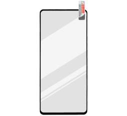 Qsklo Full Glue tvrdené 2,5 D sklo pre Xiaomi Poco X3 čierna