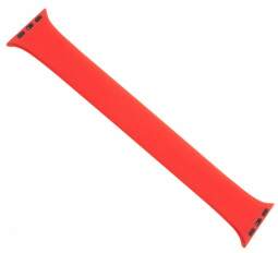 Fixed Silicone Strap remienok pre Apple Watch 42/44 L červený