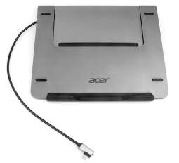 Acer HP.DSCAB.012 strieborný stojan na notebook s integrovanou dokovacou stanicou 5v1