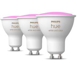 Philips Hue White and color ambiance 4,3W GU10 3ks LED žiarovka.1