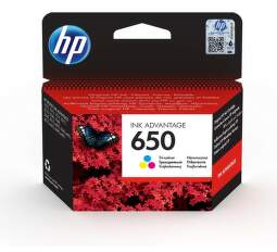 HP CZ102AE No.650 color - atrament