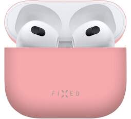Fixed Silky puzdro pre Apple Airpods 3 2021 ružové