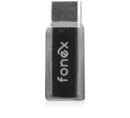 Fonex Micro USB/USB-C redukcia čierna