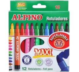 Alpino AR000006N farebné fixy Maxi 12 ks