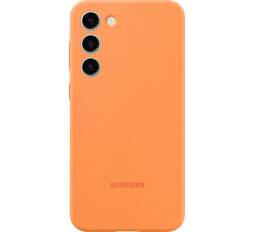 Samsung Silicone Case puzdro pre Samsung Galaxy S23+ oranžové (1)