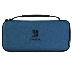 Hori Slim Tough Pouch modré puzdro pre Nintendo Switch/Switch OLED