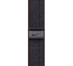 Apple Watch 41 mm Nike športový prevliekací remienok čierno-modrý