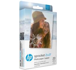 HP Zink Sprocket 2x3" 20 ks