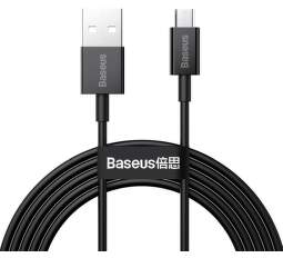 Baseus Superior dátový kábel USB-A/micro USB 2.0 2 A 2 m čierny