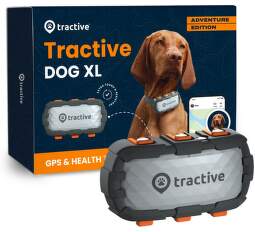 Tractive GPS DOG XL Adventure Edition lokátor pre psov sivý