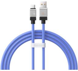 Baseus CoolPlay dátový kábel USB/USB-C 100 W 1 m modrý