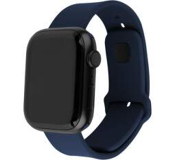 Fixed Silicone Sporty Strap remienok pre Apple Watch Ultra 49 mm modrý