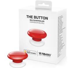 Fibaro Button HomeKit RED Tlačidlo