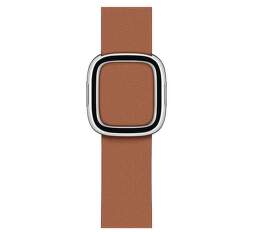 Apple Watch 40 mm kožený remienok s magnetickou prackou malý, sedlovo hnedý