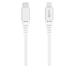 Winner USB-C/Lightning dátový kábel 1m, biela