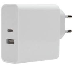 Winner USB-C/USB-A nabíjačka PD 3.0 63 W, biela