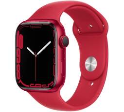 Apple Watch Series 7 45 mm (PRODUCT)RED hliník s (PRODUCT)RED športovým remienkom