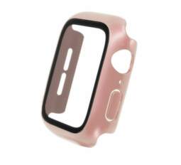 Fixed Pure+ ochranné puzdro so sklom pre Apple Watch 40 mm ružové