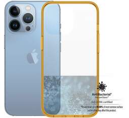 PanzerGlass ClearCaseColor puzdro pre Apple iPhone 13 Pro oranžové (1)