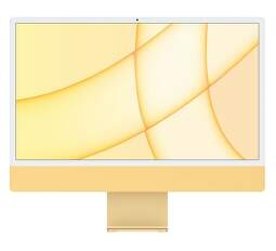 Apple iMac 24" (2021) 4,5K Retina M1 / 8-jadrové GPU / 8 GB / 256 GB / Z12S001QR / žltý