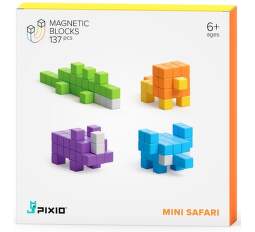 Pixio Mini Safari magnetická stavebnica