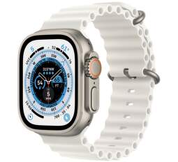 CZCS_WatchUltra_Cellular_Q422_49mm_Titanium_White_Ocean_Band_PDP_Image_Position-1